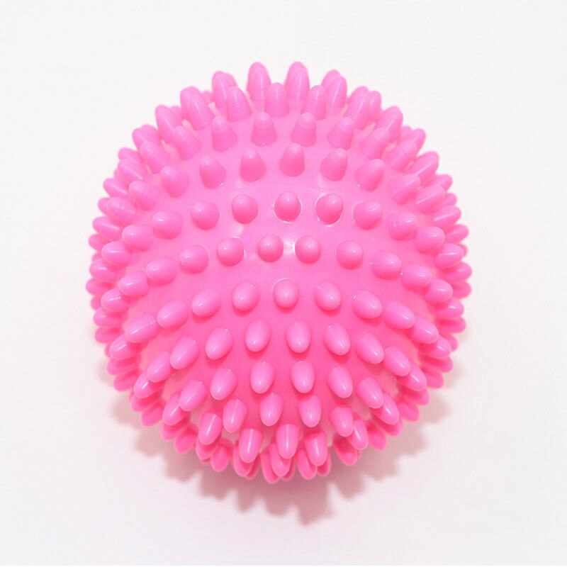 Unique 7.5cm/9cm Durable PVC Spiky Yoga Massage Ball Drain Point Fitness Hand Foot Pain Plantar Fasciitis Reliever Hedgehog Ball: 7.5CM / 05