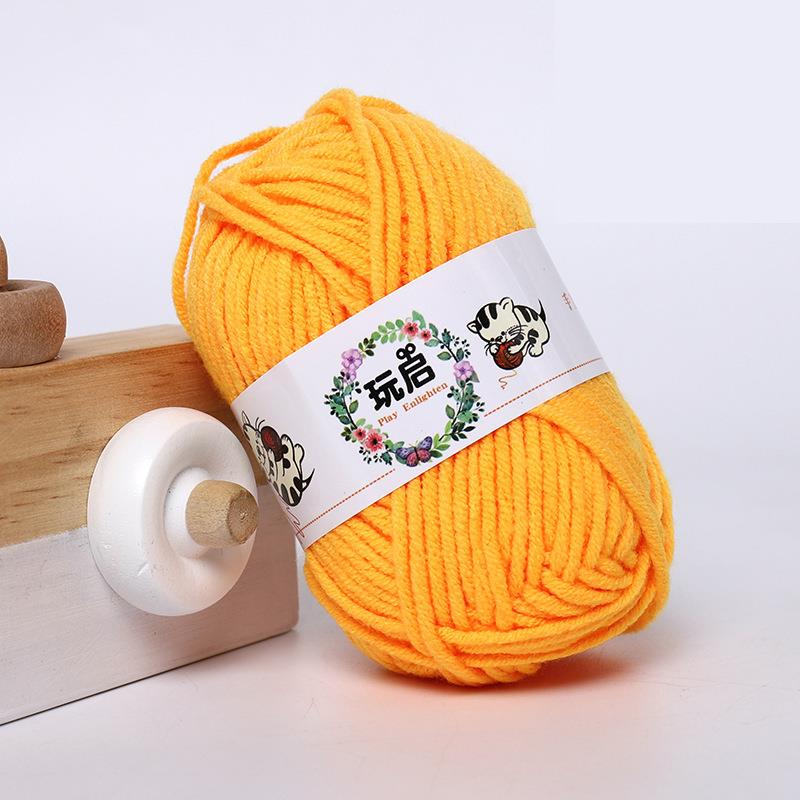 25g Baby Milch Baumwollgarn zum Handstricken Häkelgarn DIY Linie zum betroffen weicher Faden DIY Amigurumi zur Seite fahren Puppe: Burgunderrot
