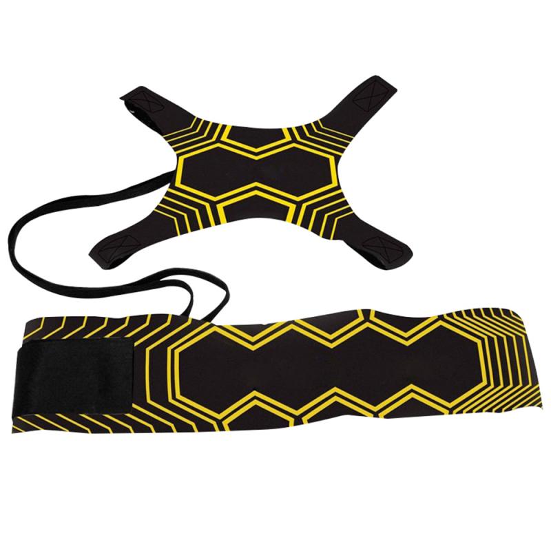 Football Kick Trainer Soccer Ball Train Equipment Practice Control Skill Football Strap Training Aid Durable Elastic Returner: Default Title
