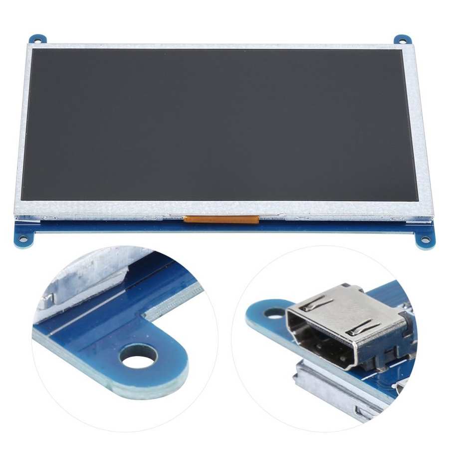 Teatro en casa proyectores de kino en casa wyświetlacz ekranu na HDMI 1024x600 7 cal strąkświetlenie przełącznik USB moc