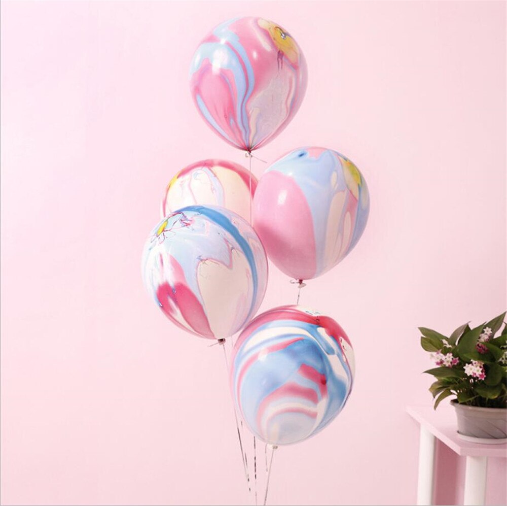5 Pcs 12 Inch Kleurrijke Ballon Roze Ballon Gelukkige Verjaardag Ballon Baby Shower Decoratie Kids Feestartikelen Cartoon Hoed: 7