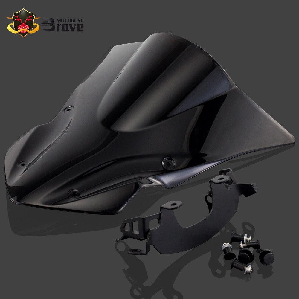 Motorfiets windscherm windscherm zwart accessoires voor kawasaki  z900 z 900