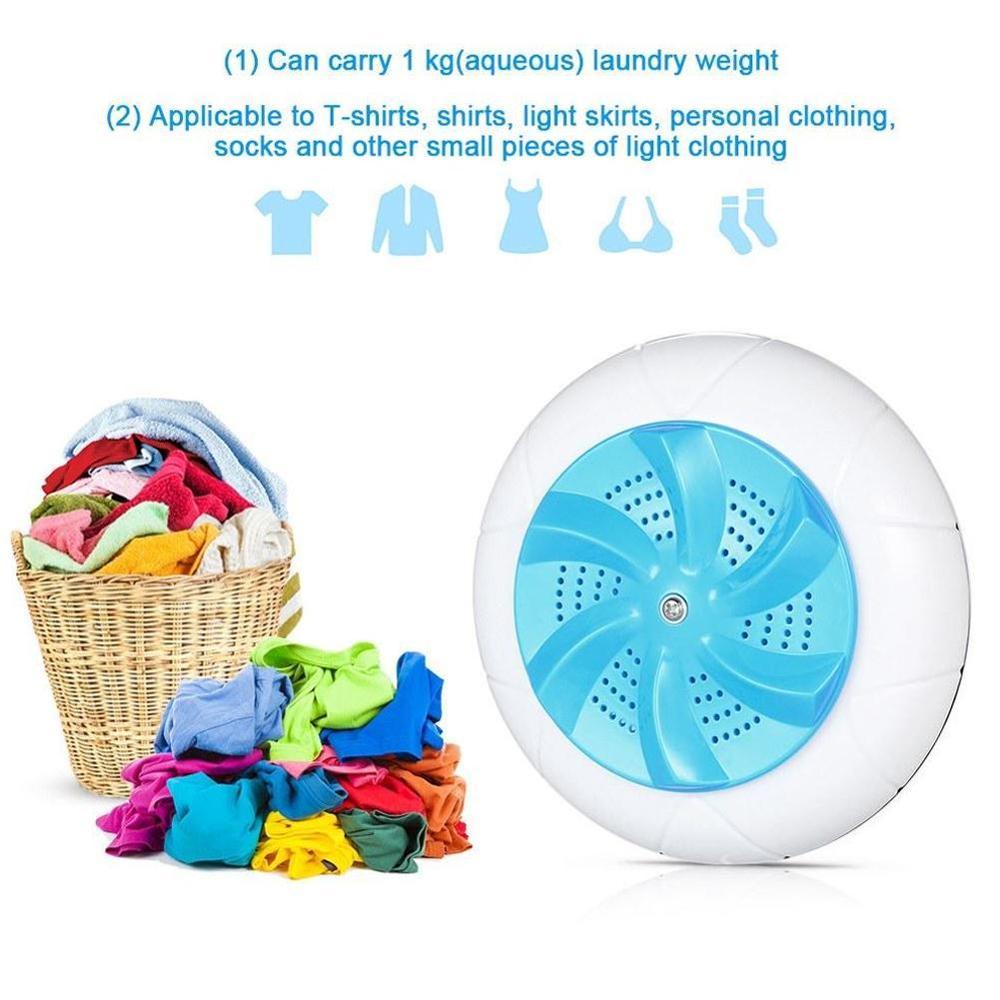 Mini Ultrasonic Washing Machine automatic Washer Prevent Wheel Laundry Household dormitory machine Wave Winding portable