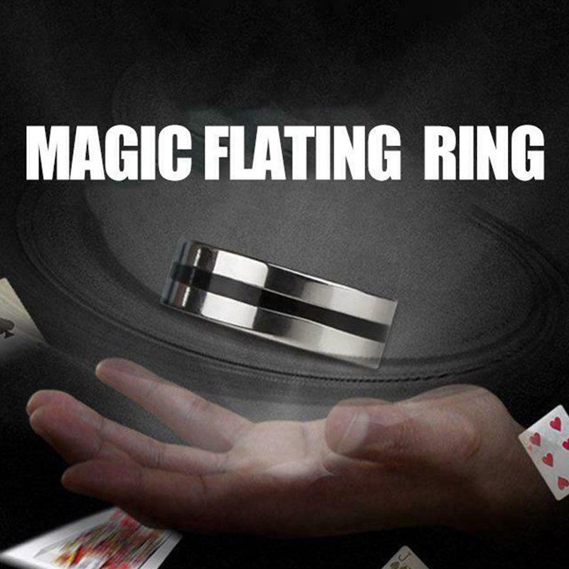 Sterke Magnetische Ring Magische Rekwisieten Onzichtbare Metal Stage Mentalisme Magic Speelgoed