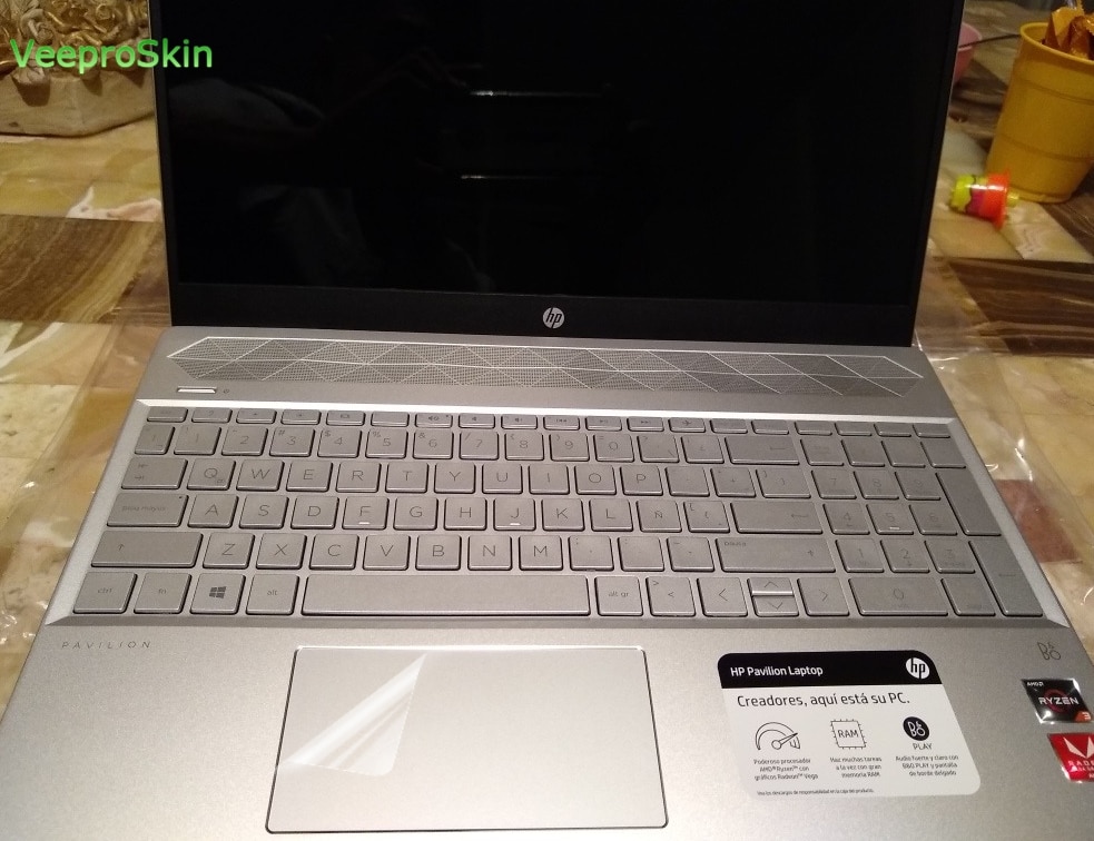2 stk/pakke mat touchpad film klistermærke trackpad beskytter til hp pavilion 15-cw0007la 15-cw0509sa cw1017ca 15-cw 15.6 ' touchpad