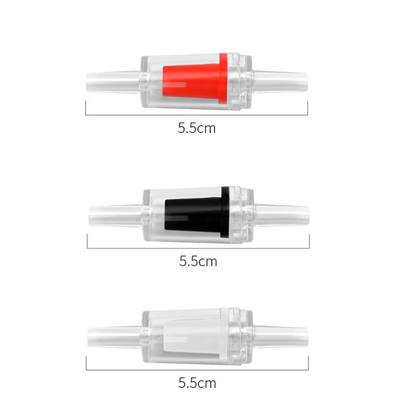 2 stk kontraventil  co2 udstyr 4 x 6mm akvarie  co2 system diffuser vandtank kontrol  co2 modstrøm fisketank tilbehør