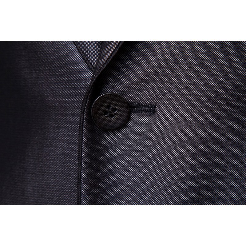 Shenrun męska garnitur szary 2-garnitur pana młodego i pana młodego suknia ślubna