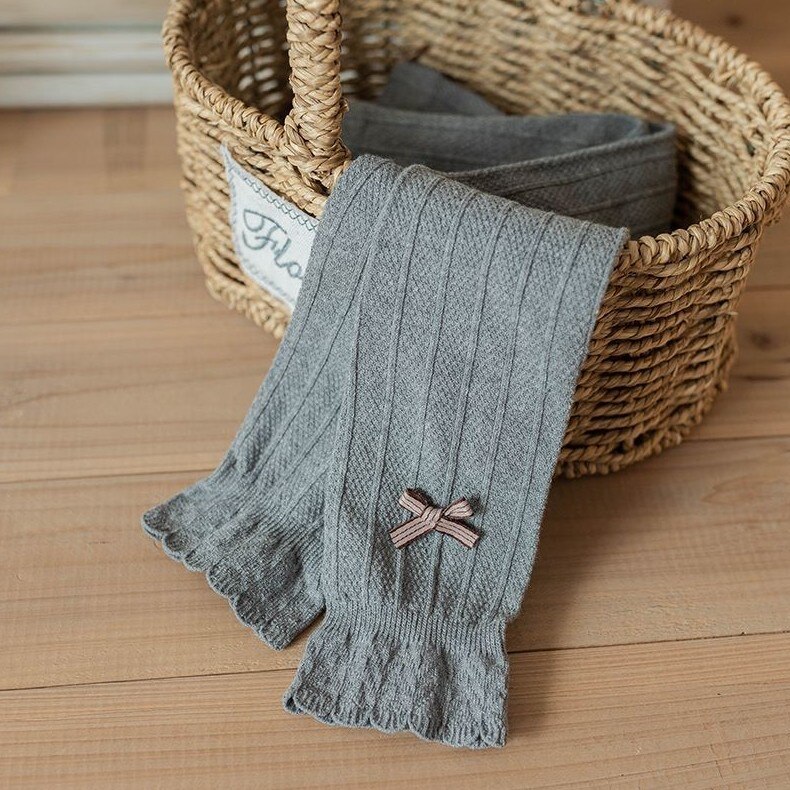 Meias infantis estampadas para meninas, meias de meia-calça com estampa de desenho de animal para bebês e crianças primavera outono: sk021 gray
