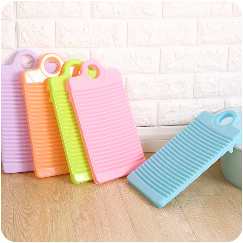 Plastic Mini Washboard Washing Board for Kids Shirts Clean Laundry Lime Washboard for Laundry 16.1x31cm Purple, Blue, Pink