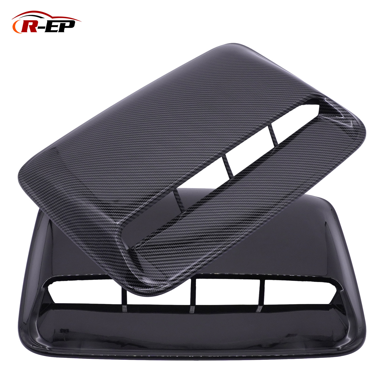 Hood Scoop Air Flow Intake Universal Bonnet For Decorative Car Engine Turbo Accessories Vent Cover Grille Inlet Trim