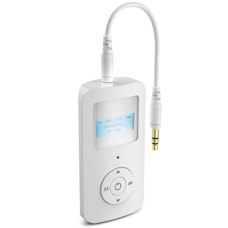 Émetteur-récepteur Audio Bluetooth 2-en-1 - Pour TV, Voiture, Casque, Multipoint, écran LCD