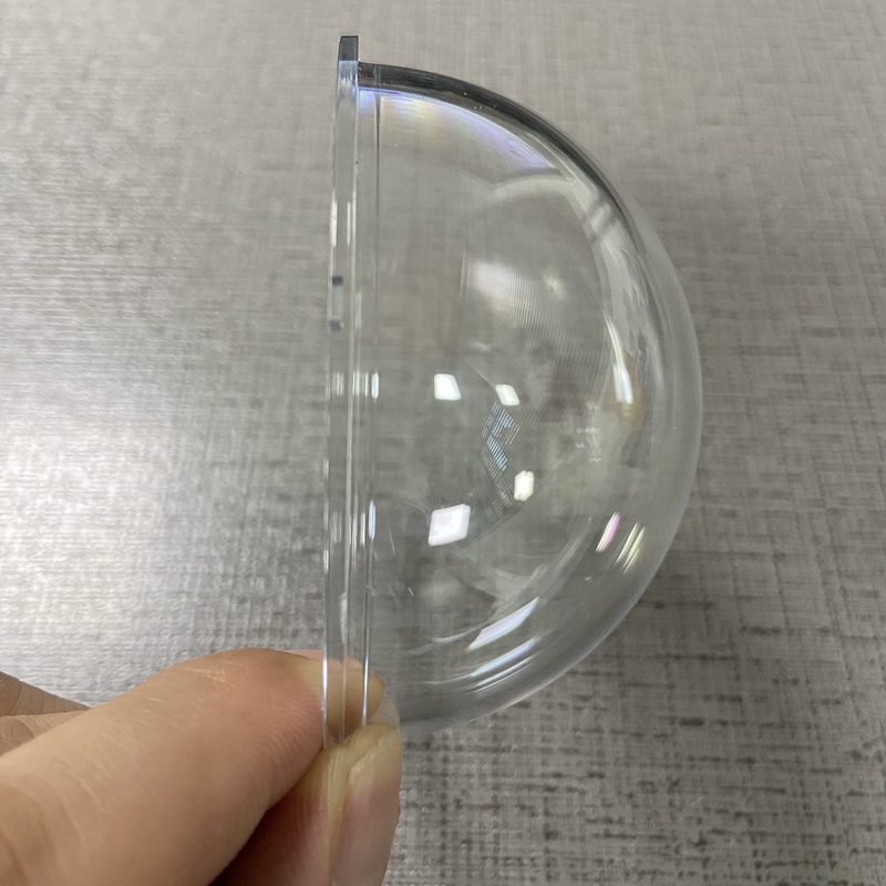 3,3 inch acryl koepel binnen / buiten CCTV vervanging doorzichtige camera koepelbehuizing voor Hikvision, Dahua, Samsung, enz.