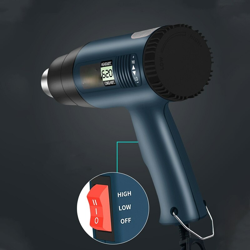 Multifunctional Heat Gun Variable Temperature Advanced Electric Air Gun Power Tool Industrial Electric Air Gun