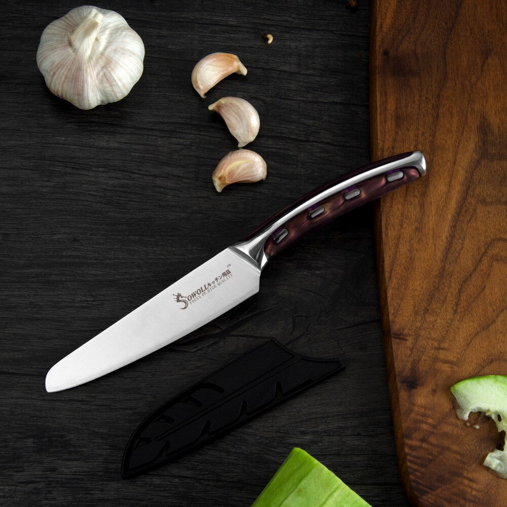 XYJ 3Stck Knochen Hacken Messer einstellen Koch Dienstprogramm Kochen Messer dauerhaft voll Seetang handhaben 7 Zoll Spalter