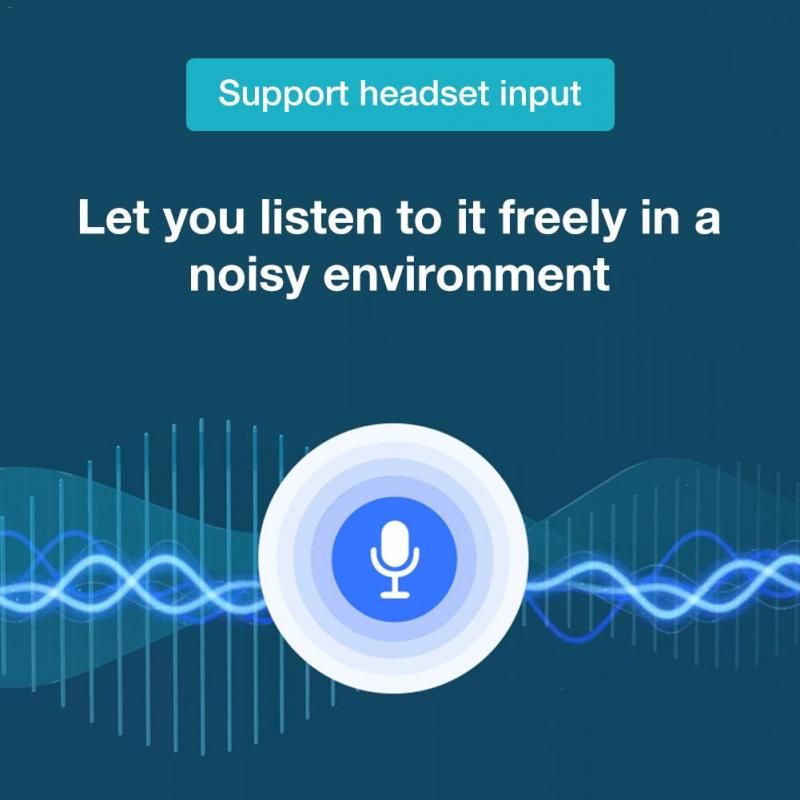 Voice Translator Intelligent Real Time Multifunction Smart 28 Languages Cordless Computer PC Home Office Writer Portable