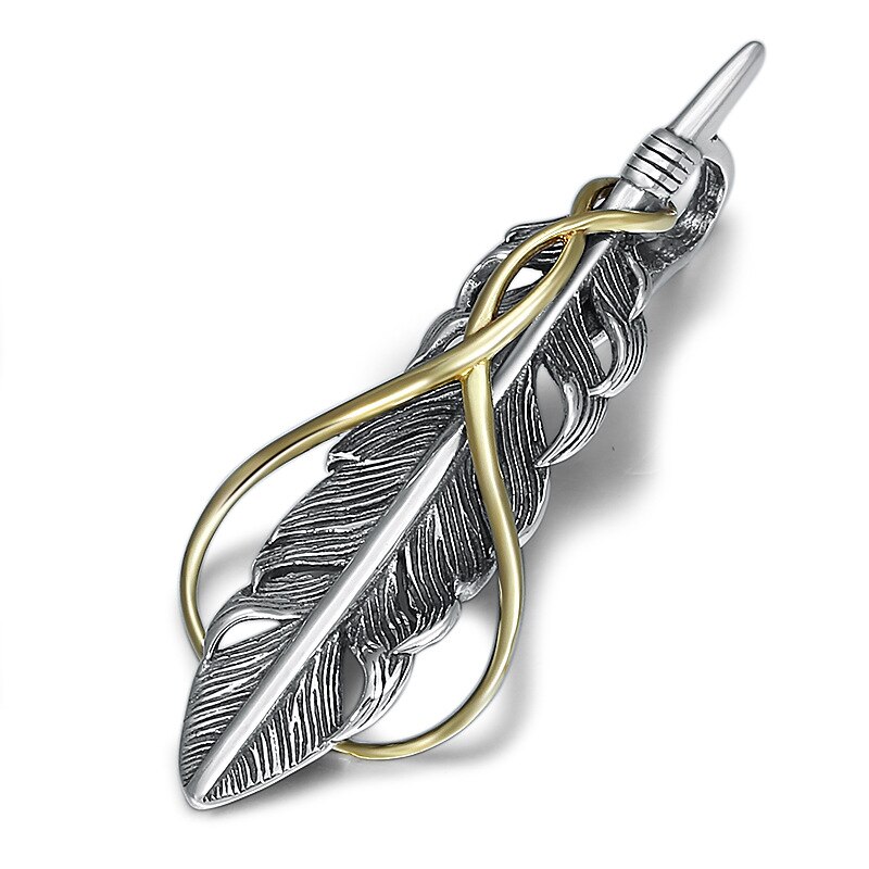 925 Sterling Zilver Veer Hanger Ketting - Dames Heren Retro Thaise Zilver Stijl: Default Title