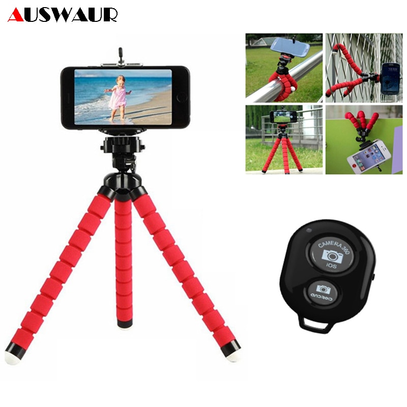 Octopus Flexible Tripod Mobile Phone Holder Bracket for iPhone iPad Camera Monopod Selfie Support Mobile Phone Holder Stand