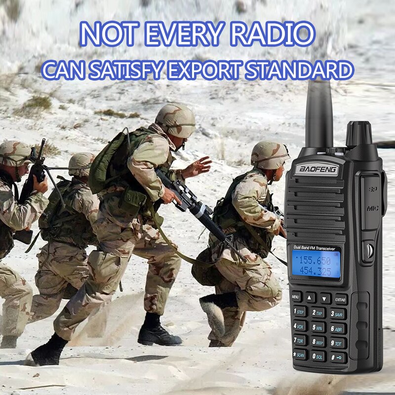 BaoFeng UV-82 walkie-talkie 5W VHF UHF Baofeng podwójny PPT UV 82 dwukierunkowe Radio 10 KM Baofeng UV82 Transceiveruv UV9R UV5R Ham Radio