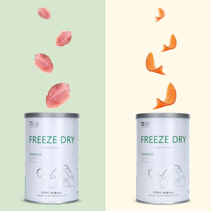 YEE Turtle Tortoise Reptile Food Skewers Fish Granules Dried Shrimp Mealworm Aquarium Fish Food Feed