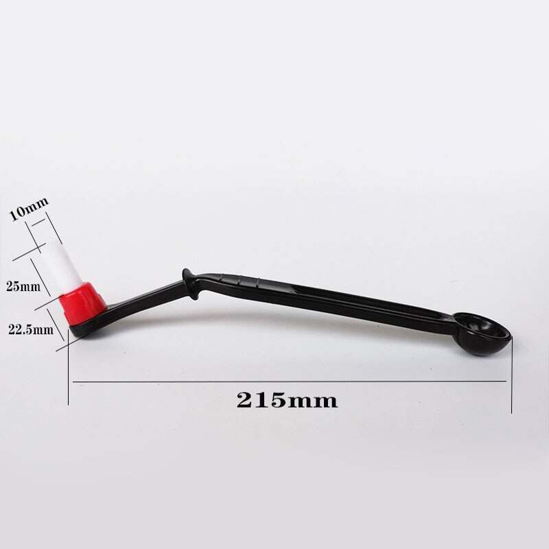 12 Stuks 2 In 1 Koffiezetapparaat Borstel Nylon Espresso Koffiemolen Borstels Koffielepel Machine Groep Hoofd Keuken Gereedschap