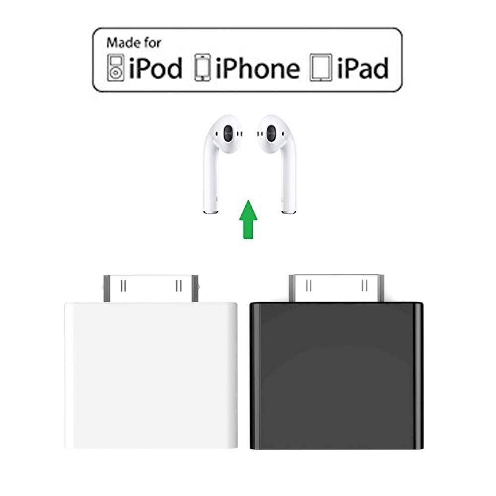 Mini 30-pin Bluetooth Audio Transmitter Music Adapter for iPod Classic/Nano/Touch/Shuffle/Mini/Video