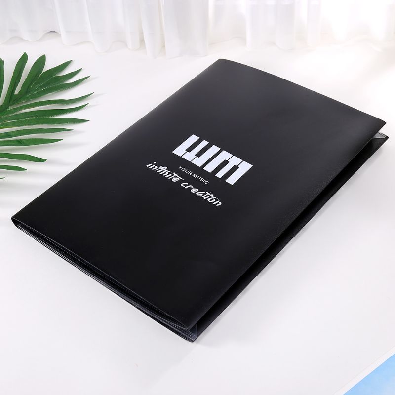 Feuille de musique élargie lisse dossier de partition A4 format Document élargi Piano partition dossier accessoires