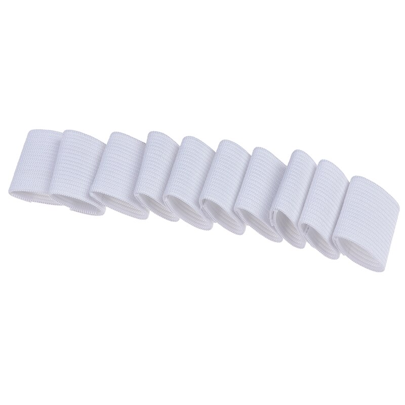 10pcs Outdoor Sports Finger Sleeves Arthritis Support Finger Guard Basketball Volleyball Finger Protection