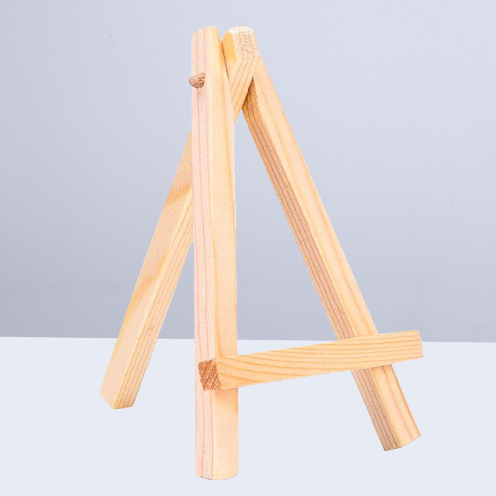 Pack of 8 Practical DIY Durable Mini Wooden Display Easels for Display Painting Art Crafts