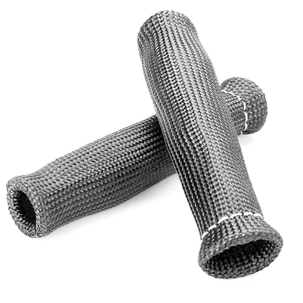 8 pièces voiture bougie fil botte protecteur manchon bougie manchon universel ajustement la plupart des bottes droites ou coudées