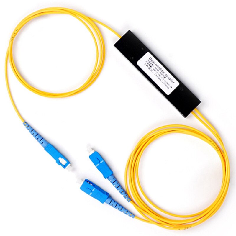 1 Punt 2 Taper Glasvezel Splitter Splice Box Splitter Sc Poort Ftth Fiber Thuis Koud Verbinding: Default Title