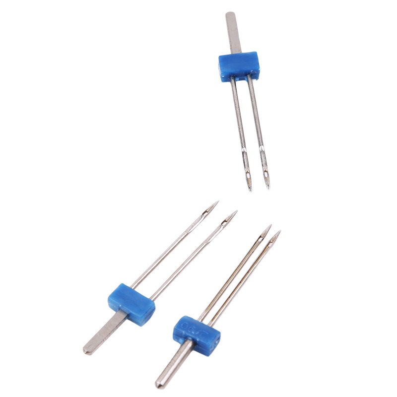 3 unids/pack de agujas dobles multifunción de doble aguja para piezas de máquina de coser Brother para herramientas domésticas máquina de coser casera 976846