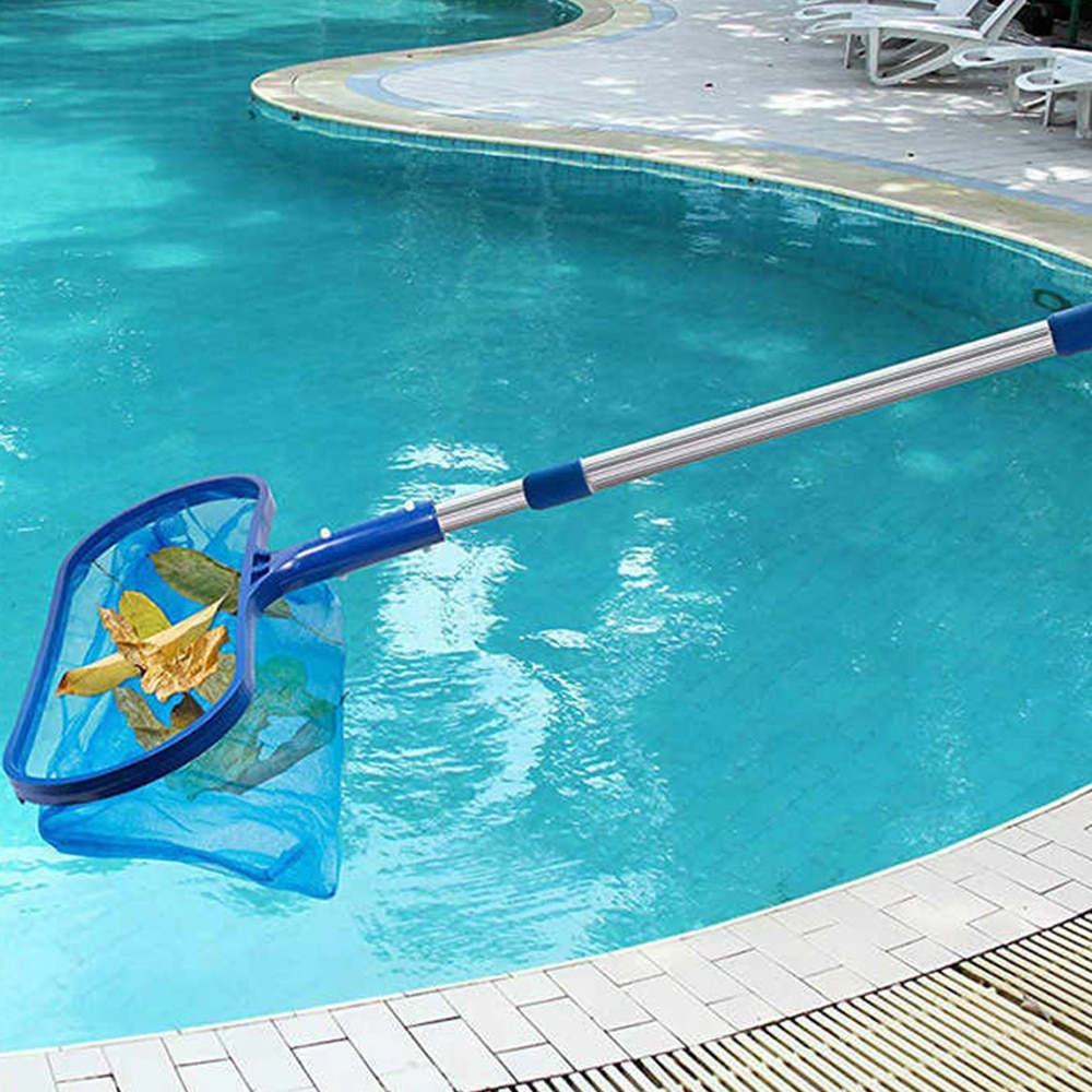 Swimming Pool Accessories Skimmer Net Rubbish Cleaning Rake Mesh Leaf Nets Deep Bag Water Surface Debris Cleaning Net Pool Tool