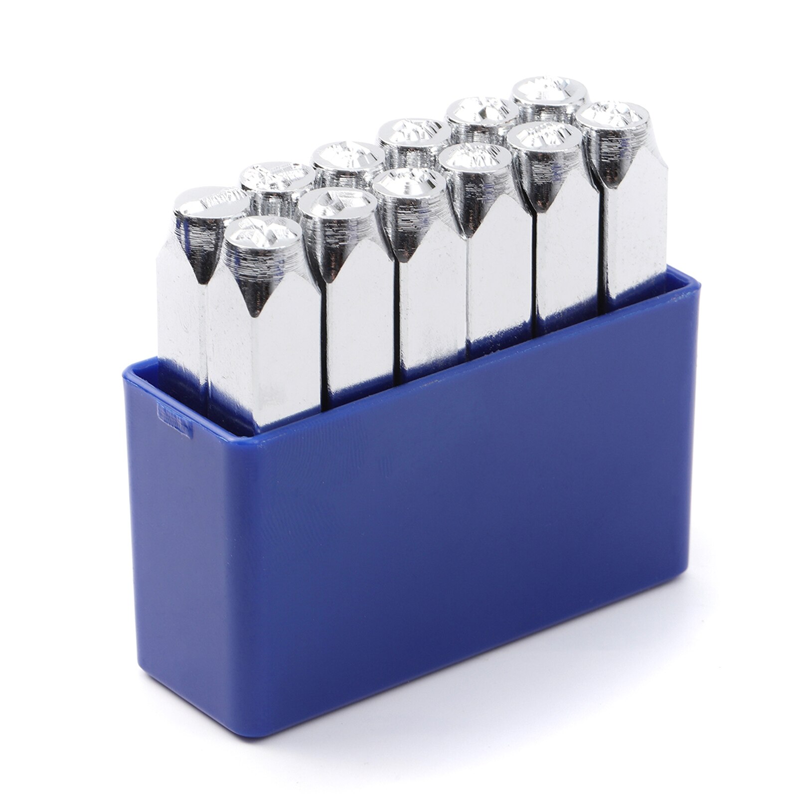 12 Pcs Metal Stamps Punch Stamping Tool Electroplated Hard Carbon Steel Tools For Stamp Punch For Leather Tools Marcazas