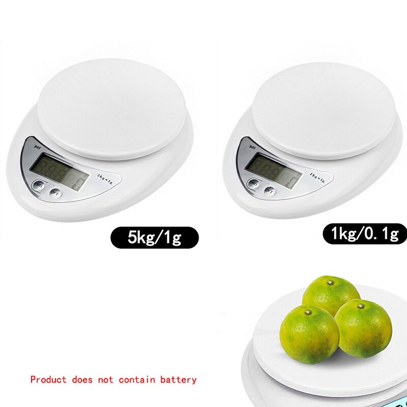 Balances électroniques 1 pièces 5kg/1g 1kg/0.1g balance numérique Portable LED balances électroniques poste alimentaire mesure poids cuisine LED