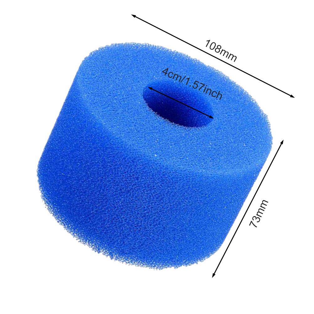 3/5Pc Zwembad Filter Foam Herbruikbare Wasbare Filter Spons, Geschikt Voor Zwembad Filter Spons Doos: 10.8X4X7.3cm