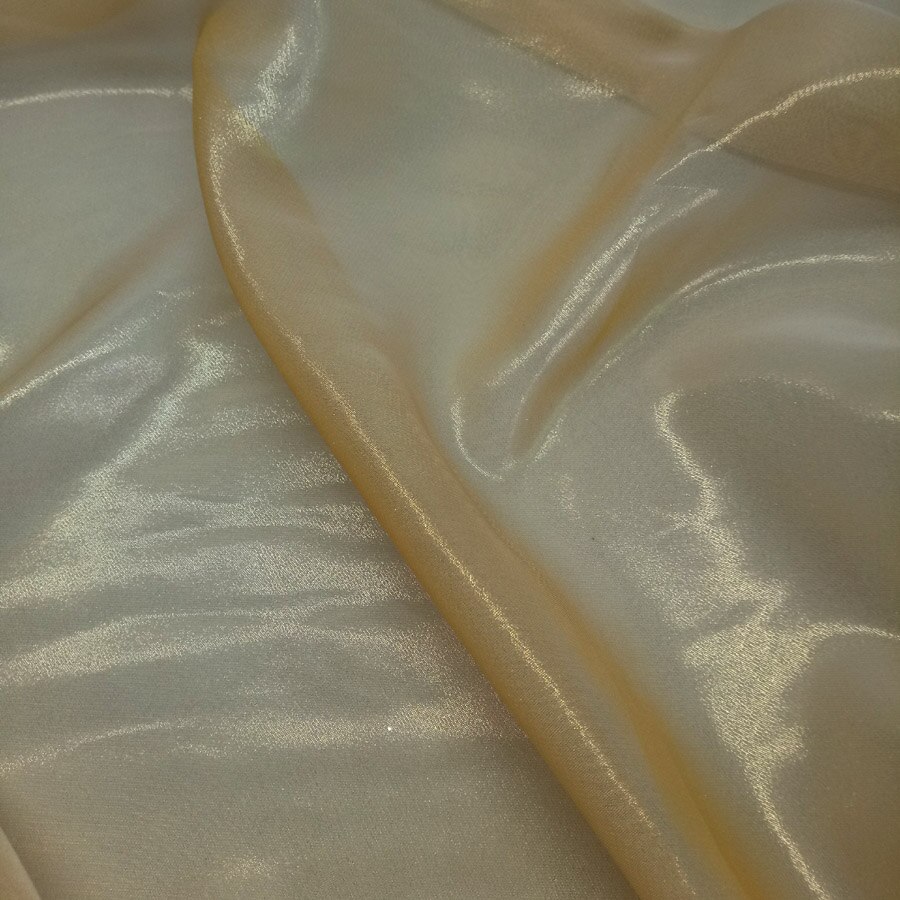 ON cosplay chiffon dress fabric Bronzed fabric shiny fabric bronzing costume DIY