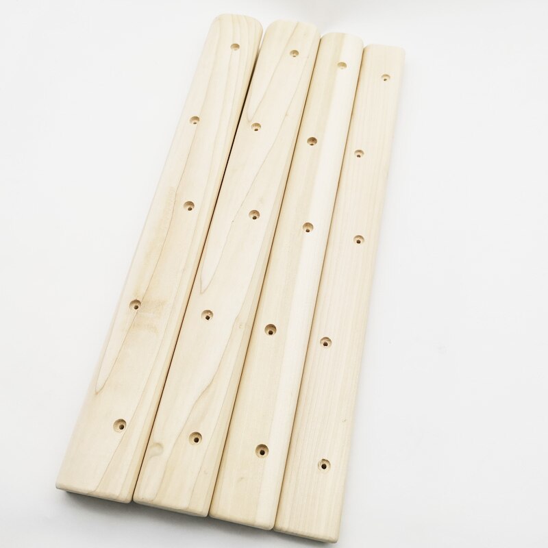 Indoor Climbing Wall Portable Climbing Hangboard Wooden hanging hangboard