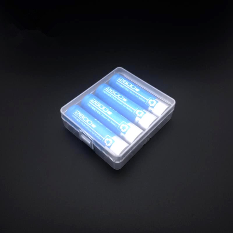 18350 Batterij Case Houder 4X18650 Batterij Opbergdoos Plastic 18500 CR123 Oplaadbare Batterij Hard Container Voor Power Bank