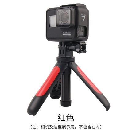 Tripod for Gopro Shorty Extension Pole Extendable Selfie Stick for Gopro Hero 9 8 7 6 5 4 3 Yi 4k EKEN SJCAM DJI OSMO ACTION: Red