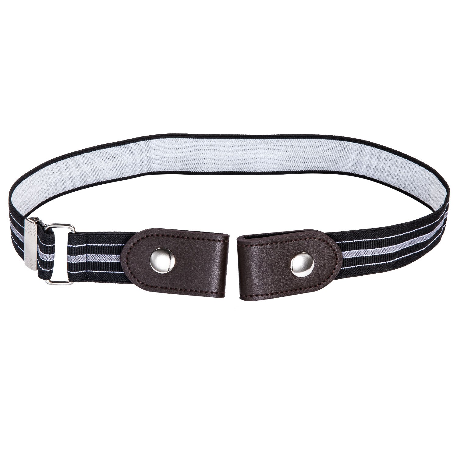 Hi-Tie Easy Belt Without Buckle free Belts For Women Female waist Elastic stretch Jeans hidden Invisible: BRPD2001