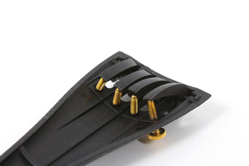 Yinfente 4/4 3/4 Cello Saitenhalter Kohlenstoff Cello Zubehör Mit fein Tuner