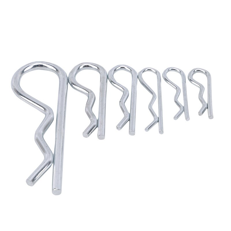 Metall R-typ Cotter Pins Welle Latch Bolzen Splint Traktor Clip Mechanische Hitch Pin