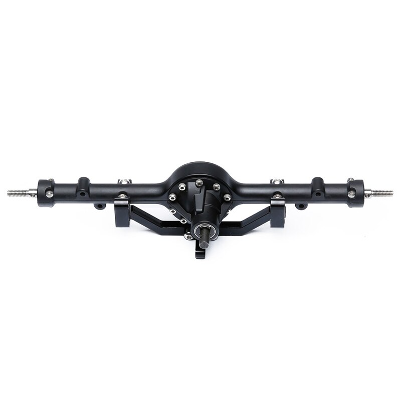 Aluminum Alloy Front and Rear Axle Complete Set CNC Machined for RC4WD D90 Yota II RC Rock Crawler Car