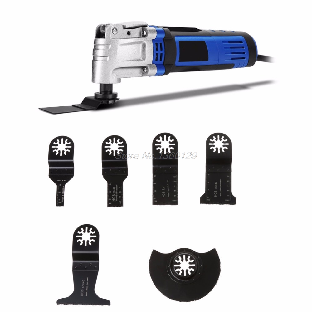 6PCS Sägeblätter Oszillierende Multi Tool Zubehör Kit Für FEIN BOSCH DEC07 &