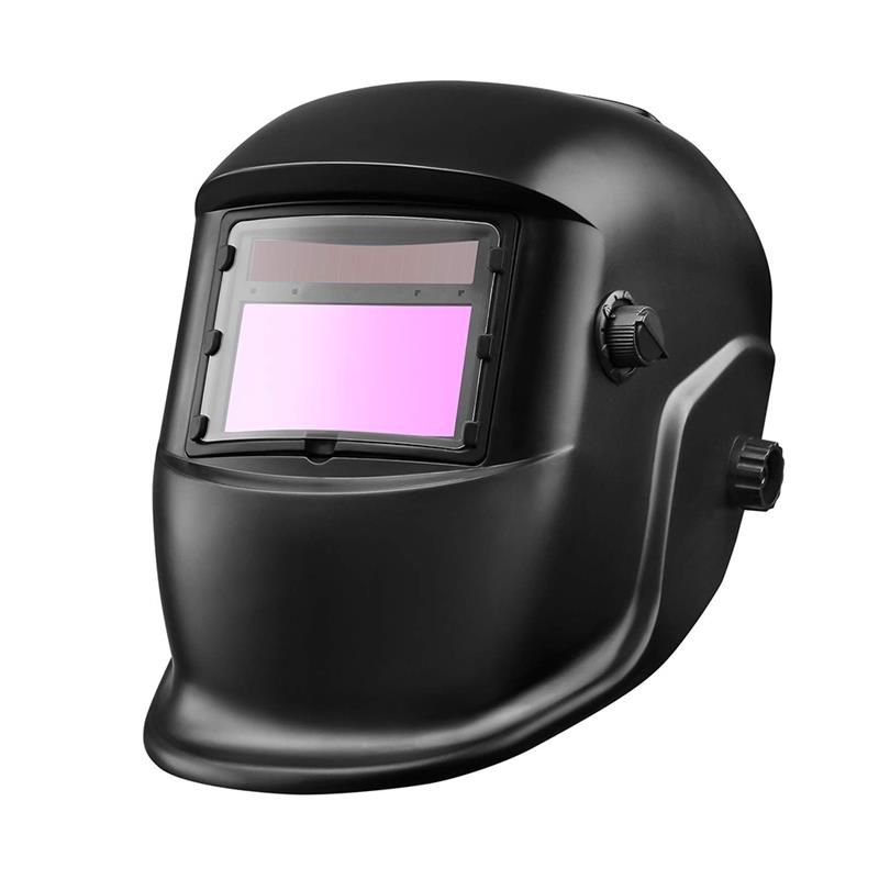 Solar Automatic Welding Helmet Welding Mask Head-Mounted Argon Arc Welding Cap Welding Protective Helmet Flat Flip Half
