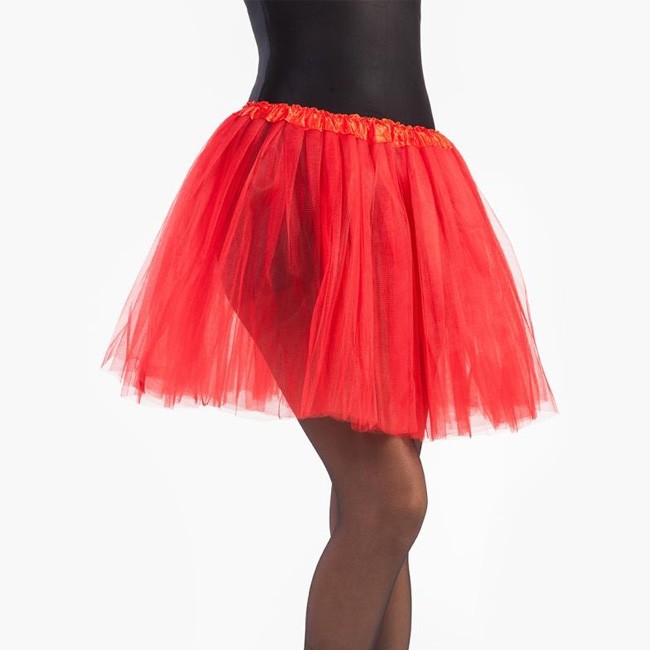 Tutu Rok Rode Vrouw