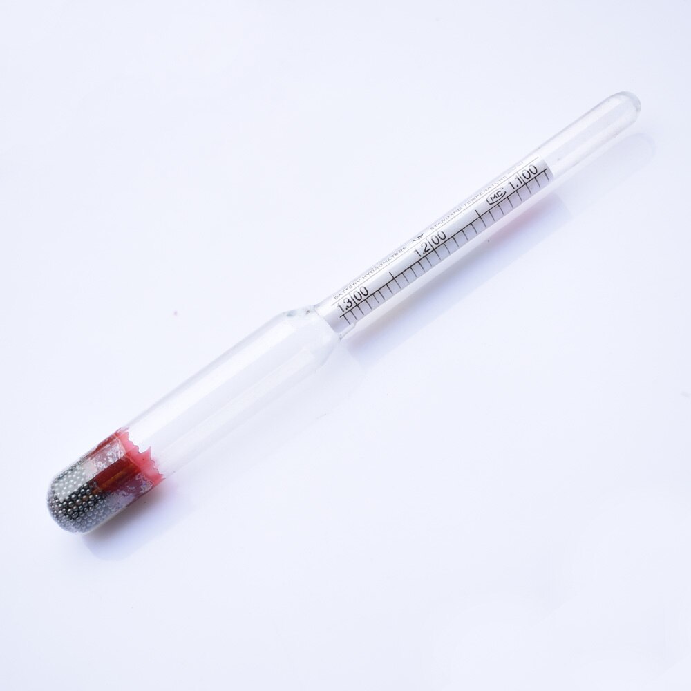 1.100-1.300 Battery Hydrometer Tester Battery electric density meter Acid Electrolyte Lead Flooded