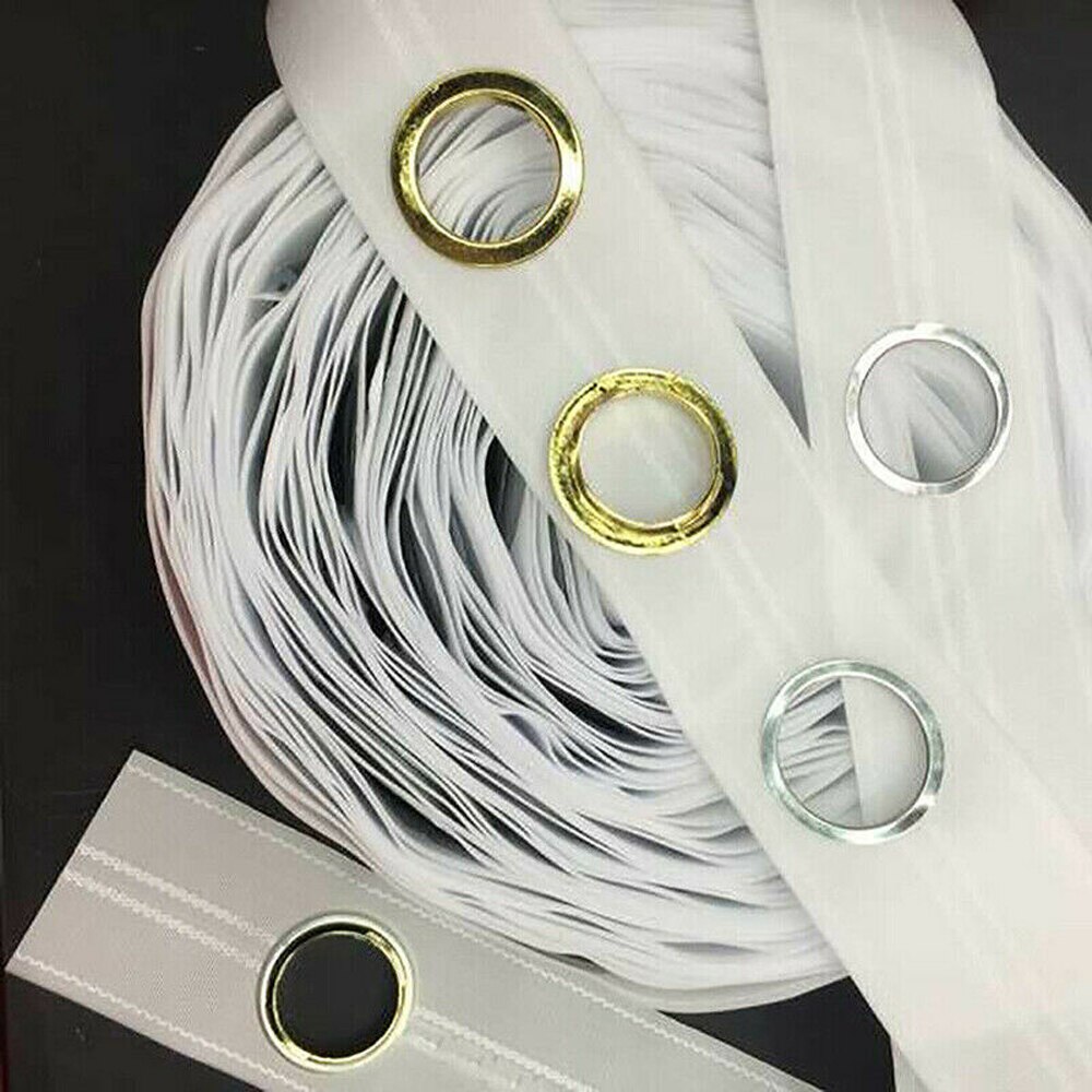 5/10M Oogje Gordijn Tape Gordijn Rubriek Grommet Tape Transparante Ring Header Tape Gordijn Accessoires Polyester