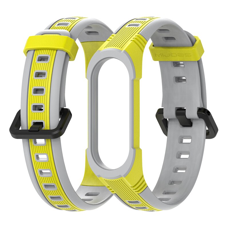 Pulsera para Miband 8 7 6 5 WatchBand para Xiaomi Mi Band 7 5 4 3 pulsera de silicona para Miband 6 7 pulsera NFC Global Band