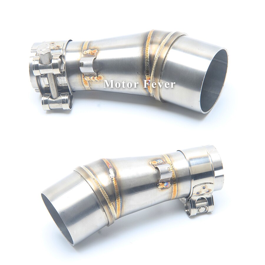 Motorcycle Exhaust Adapter Middle Tube Link Pipe C... Grandado